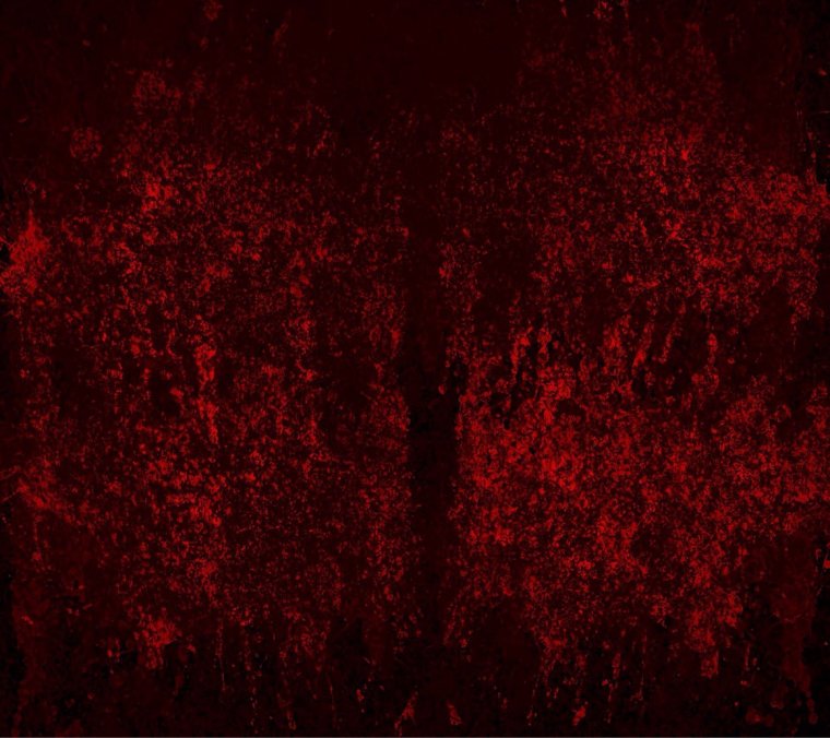 Брызги крови на черном фоне