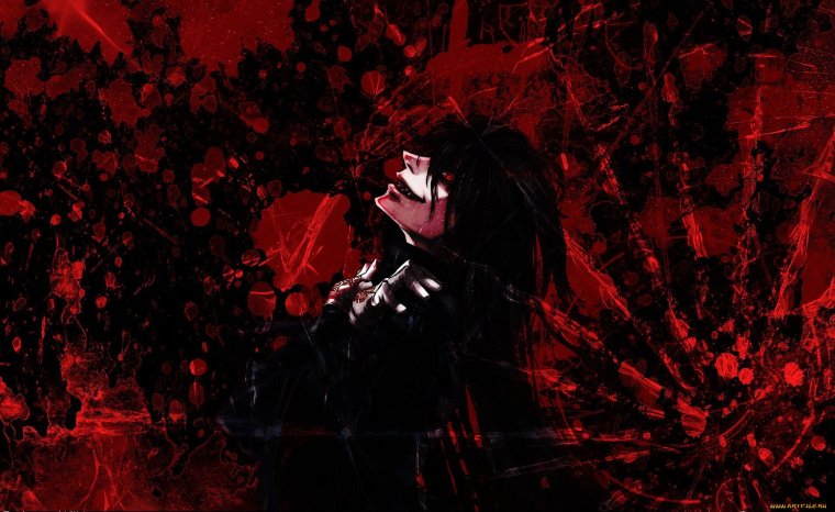 Кроваво красный