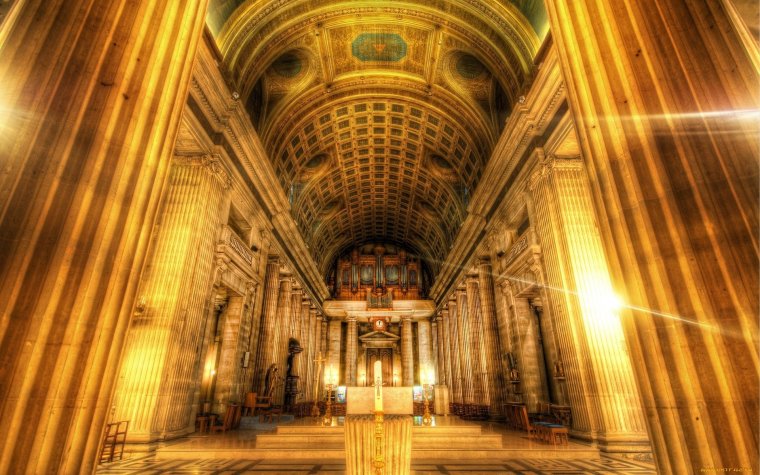 Собор Святого Петра в Ватикане внутри