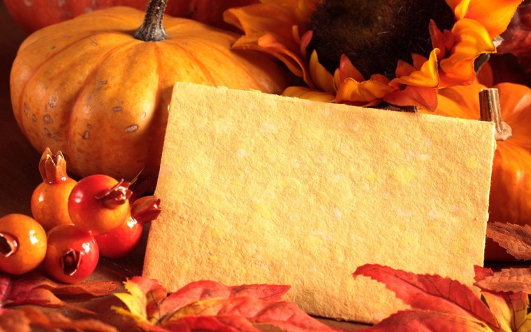 Осень тыквы