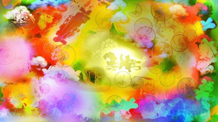 Яркий фон для презентации