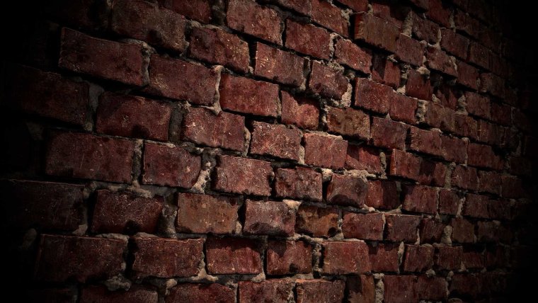 Красивая кирпичная стена