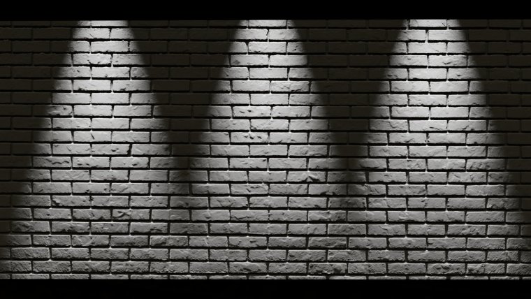 Красивая кирпичная стена