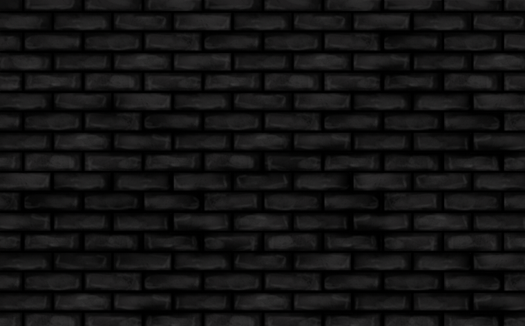 Черная кирпичная кладка