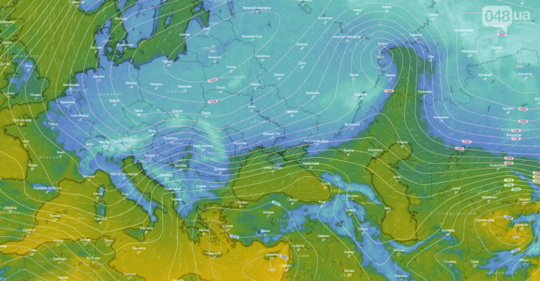Прогноз погоды фон
