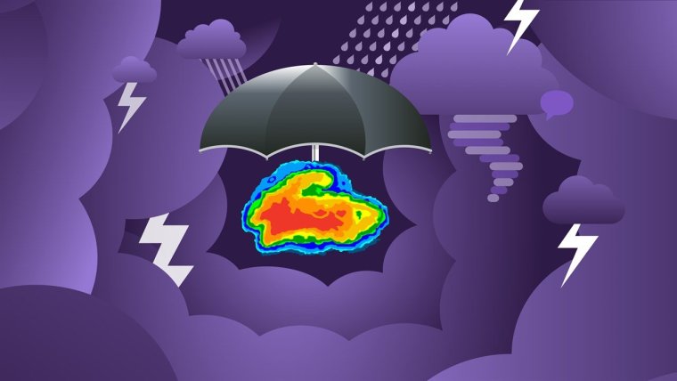 Прогноз погоды фон