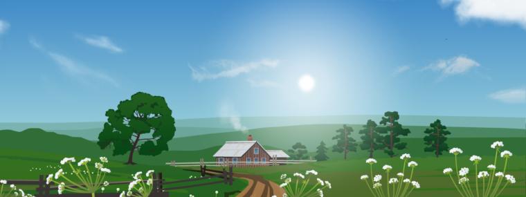 Анимация погоды на фоне рабочего стола