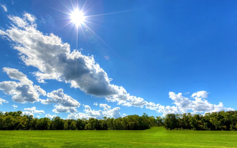 Небо солнце