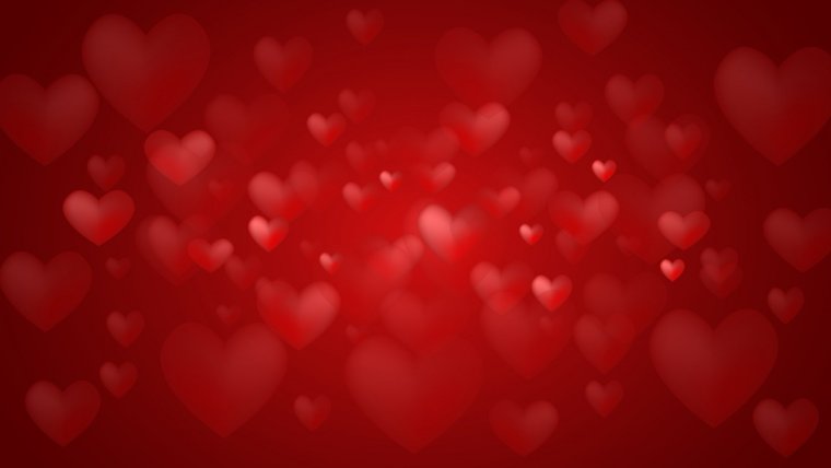 Романтический фон