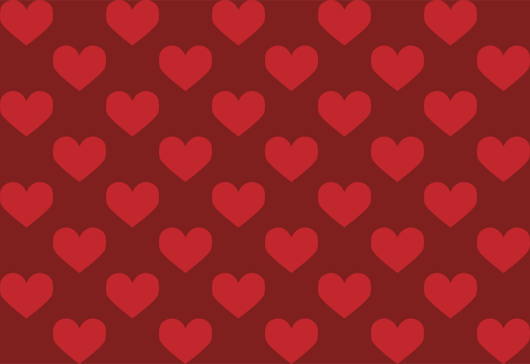 Красивый фон с сердечками для фотошопа
