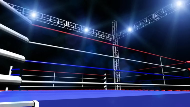 Боксерский ринг подсветка