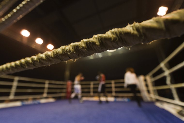 Ринг боксерский пустой