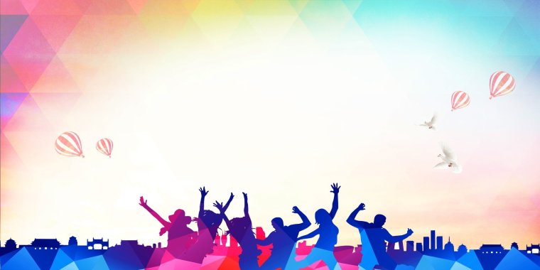 Радужный фон