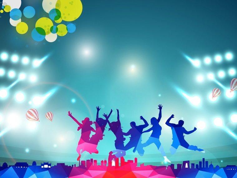 Шаблон афиши для мероприятий