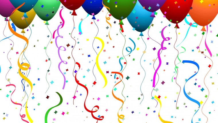 Фон день рождения детский