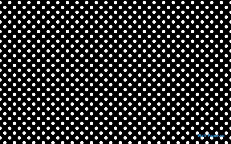 Черно белый горошек