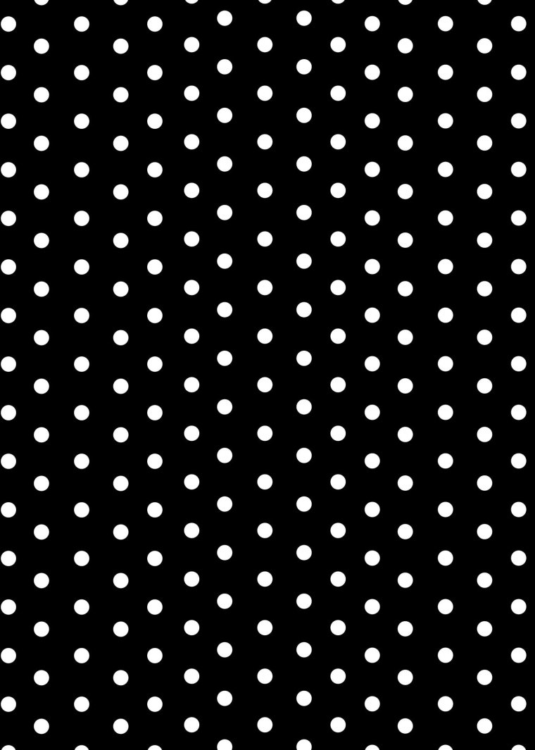 Черно белый горошек