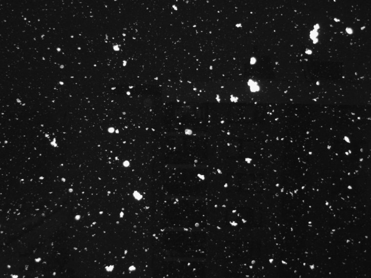 Чёрный фон с белыми точками