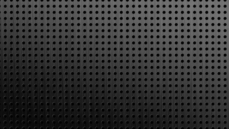 Перфорированный металлический лист черный