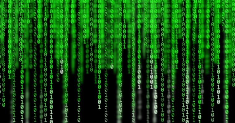 Зеленая матрица