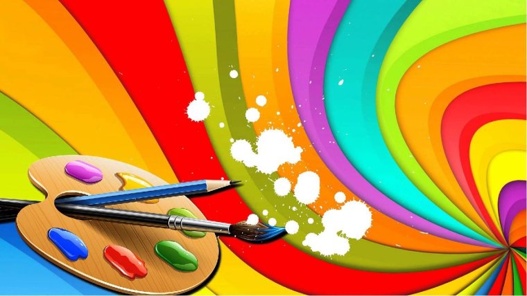 Фон для презентации по рисованию