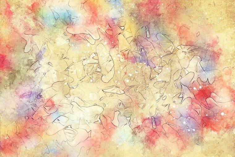 Абстрактный фон акварель