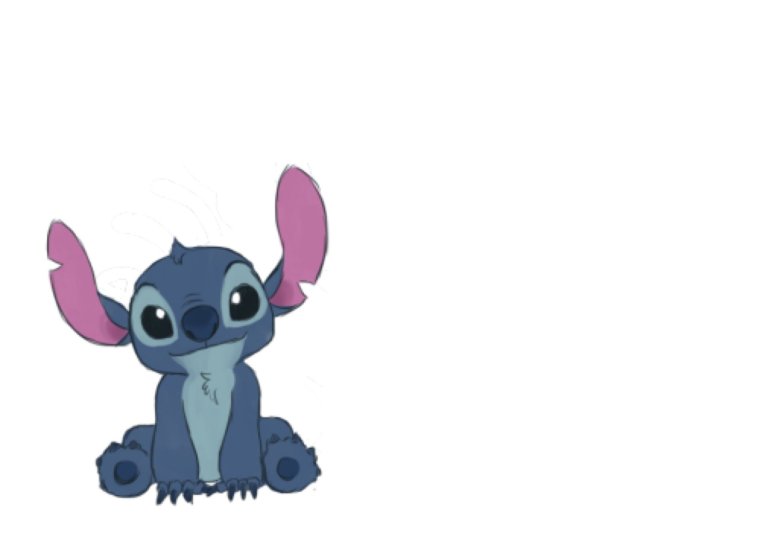 Стич без фона