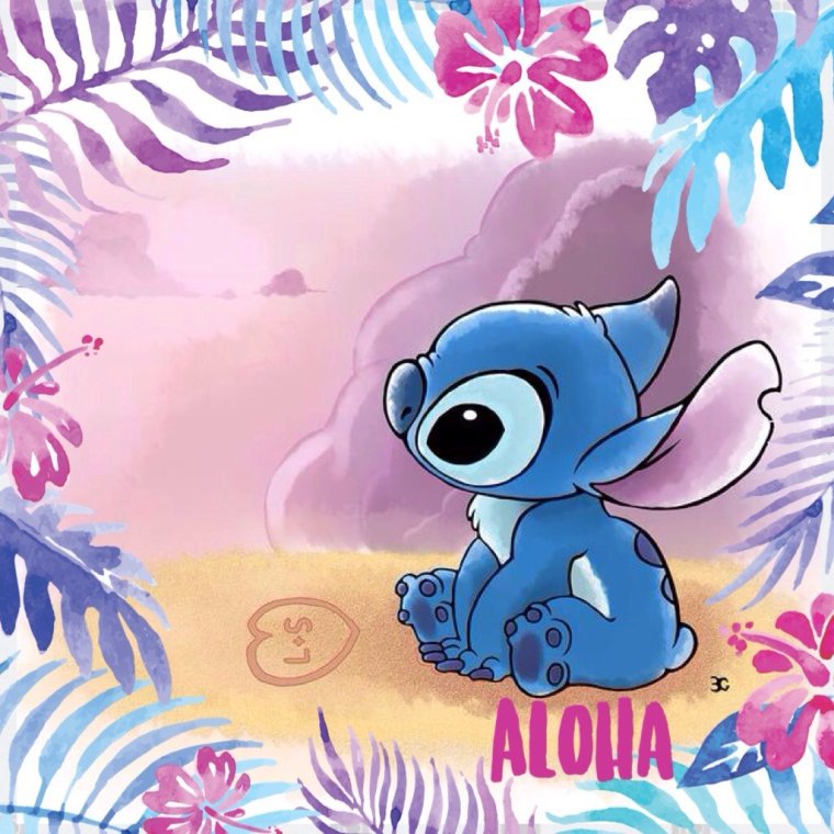 Обои на рабочий стол Стич