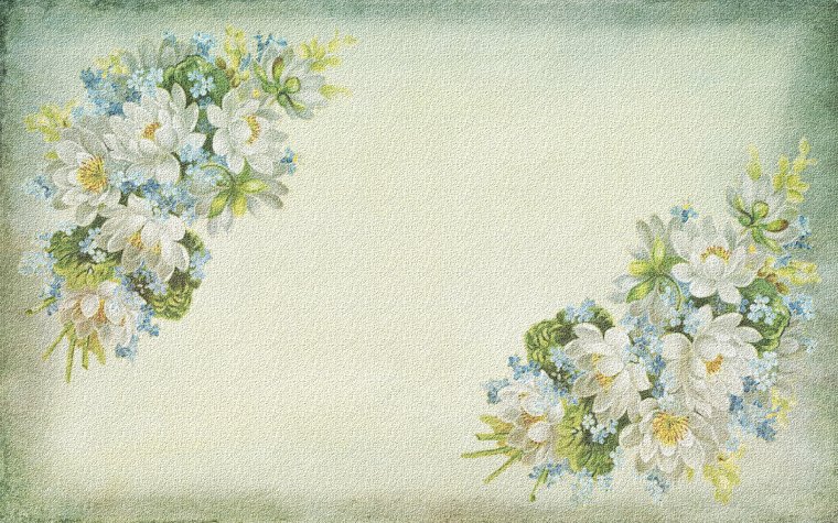 Цветочные фоны для декупажа