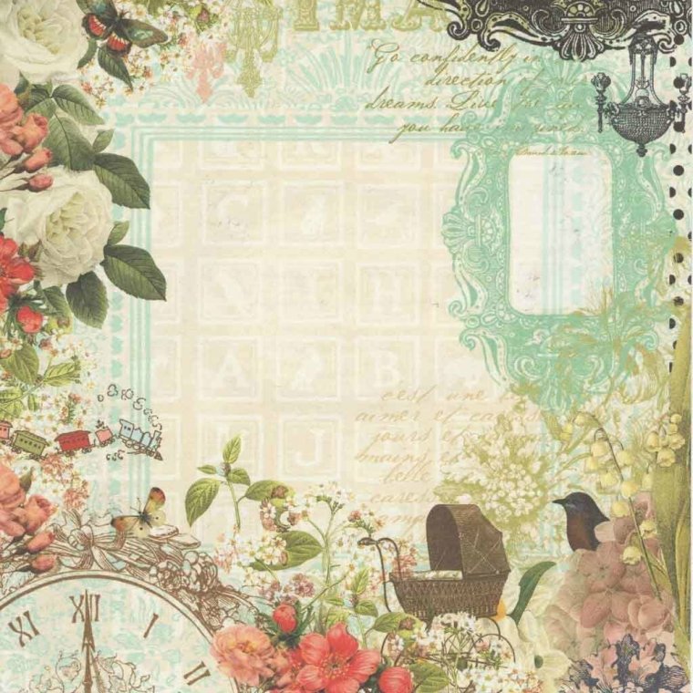 Листы для скрапбукинга