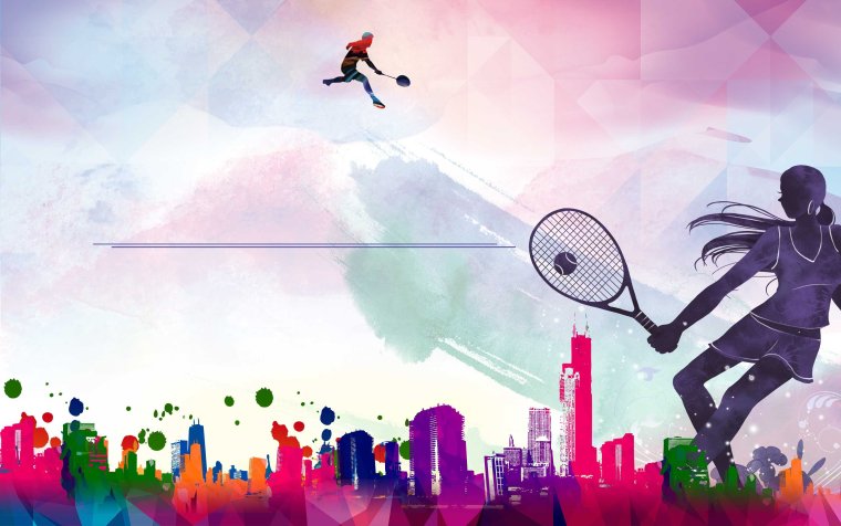 Спортивный фон горизонтальный