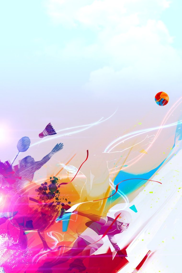 Фон для презентации теннис