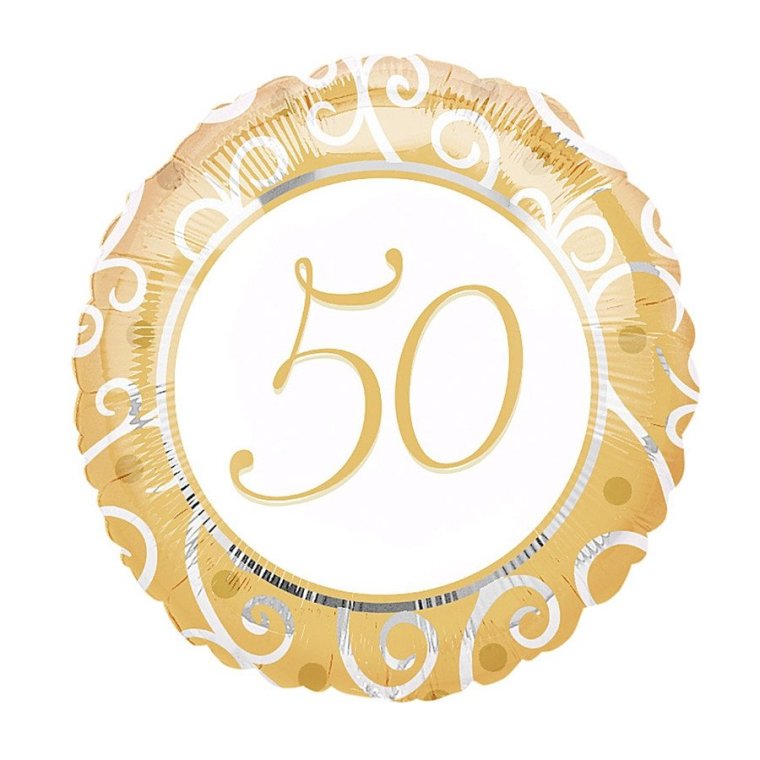 50 Лет надпись
