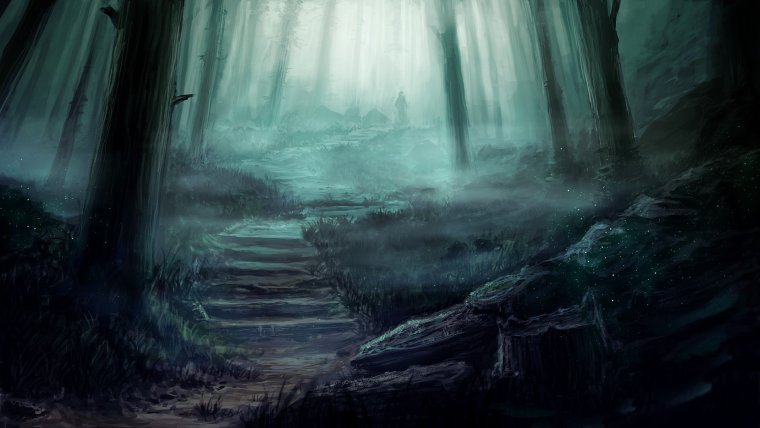 Мрачный пейзаж