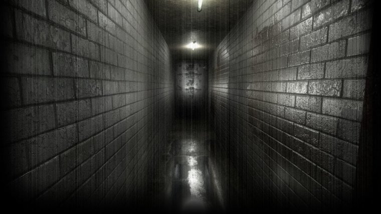 Страшный задний фон