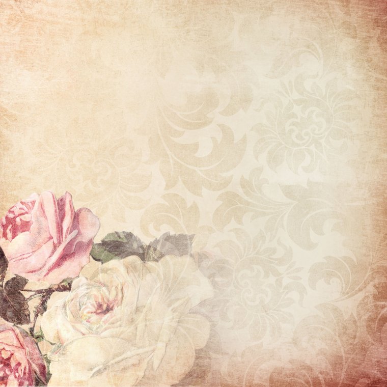 Винтажные цветочные фоны