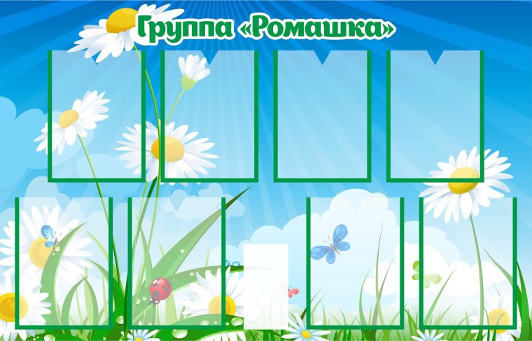 Группа Ромашка в детском саду