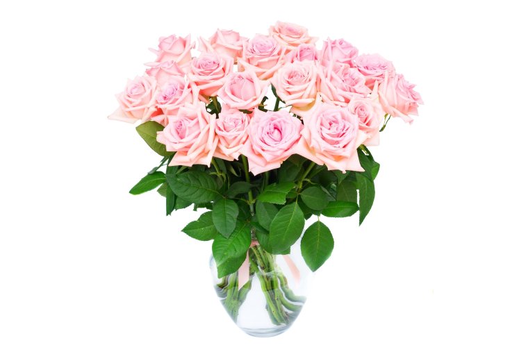 Букет розовых роз