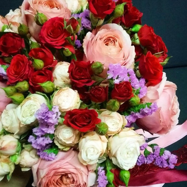 Огромный букет