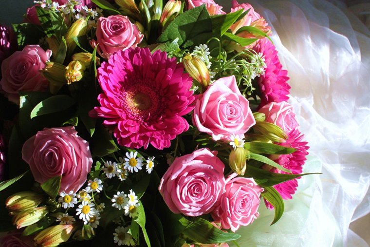 Красивый букет цветов