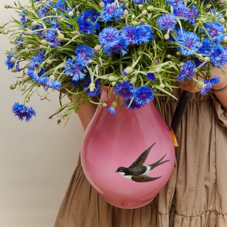 Маки и васильки букет