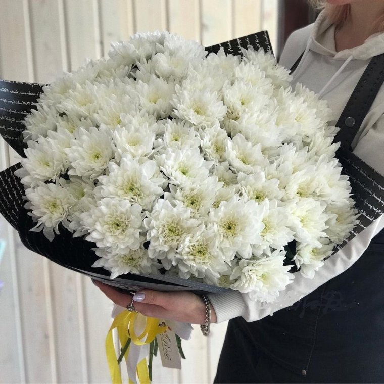 Букеты с мелкоцветной хризантемы