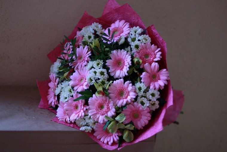 31 Хризантема букет кустовая