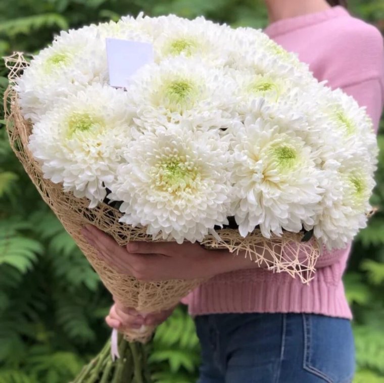 Монобукет - Хризантема