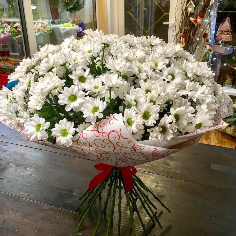 Хризантема Кеннеди букет