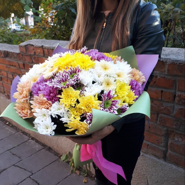 Нестандартные букеты цветов