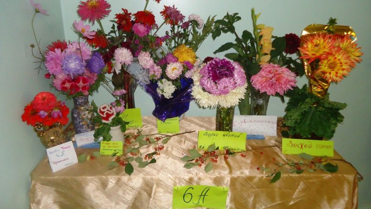 Композиция из полевых цветов