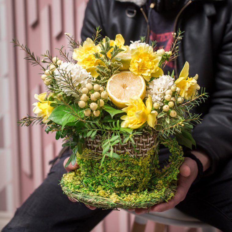 Выставка цветов композиции