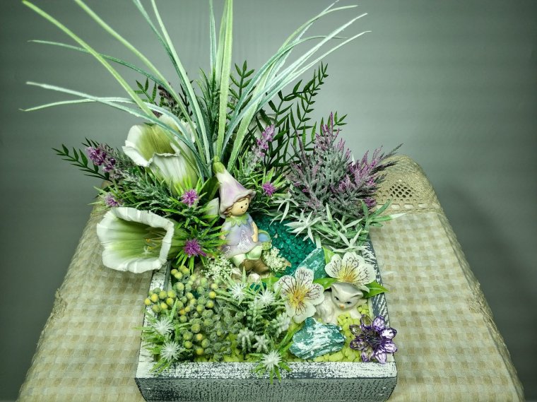 Цветочные композиции на выставку цветов