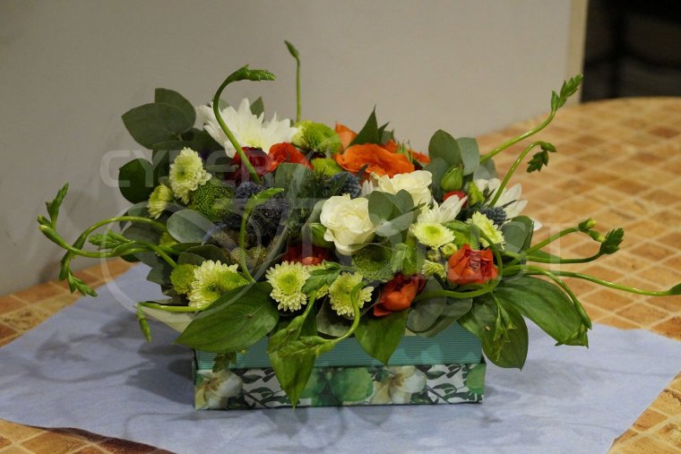 Необычные цветочные композиции